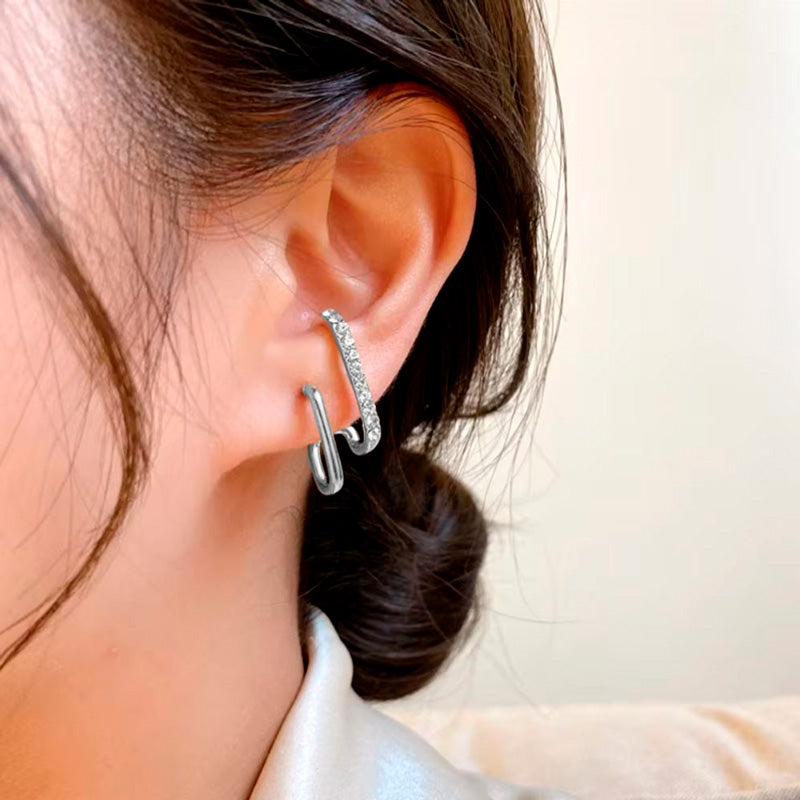 Pendientes Estefanía - Plateados - Carlos Hernández Madrid