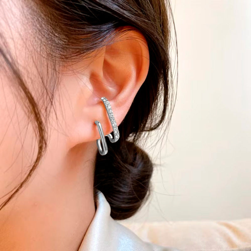 Pendientes Estefanía - Plateados - Carlos Hernández Madrid