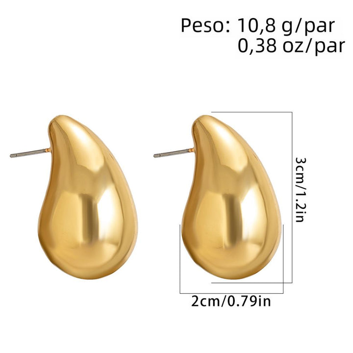 Pendientes Dafne - Dorados - Carlos Hernández Madrid
