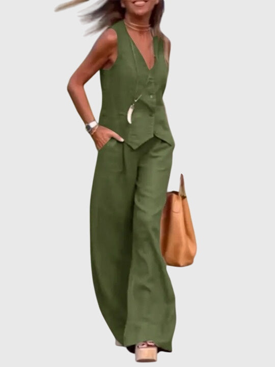 Mabel | Elegant Two-Piece Set - Carlos Hernández Madrid