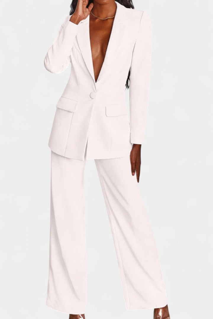 Marnie | Blazer y Pantalones Palazzo a Juego - Carlos Hernández Madrid