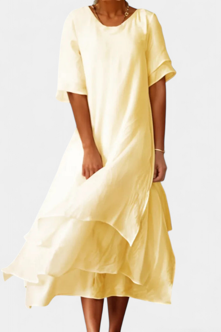 Eloise | Vestido en Capas - Carlos Hernández Madrid