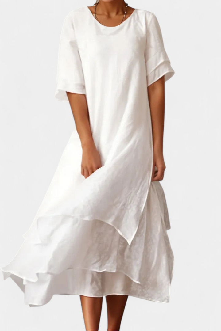Eloise | Vestido en Capas - Carlos Hernández Madrid