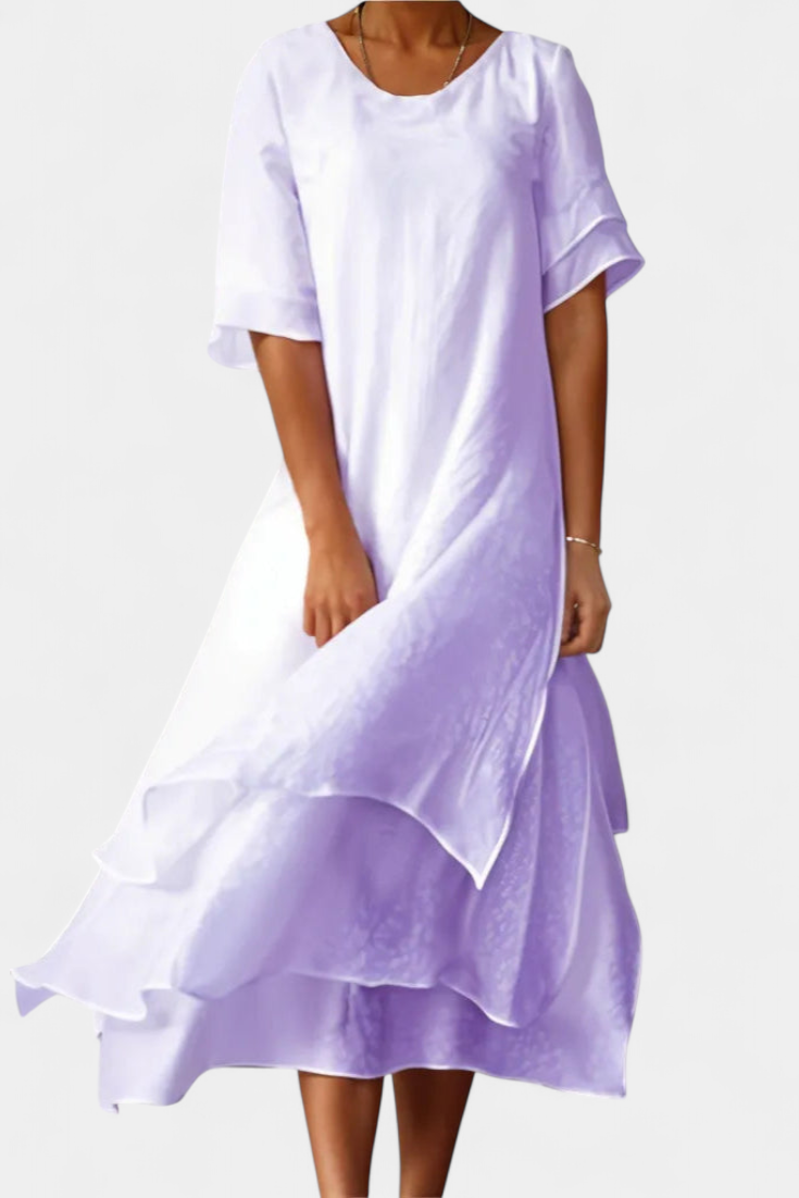 Eloise | Vestido en Capas - Carlos Hernández Madrid