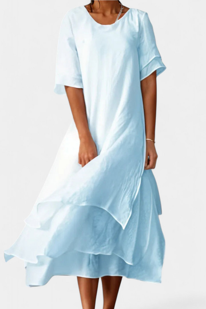 Eloise | Vestido en Capas - Carlos Hernández Madrid