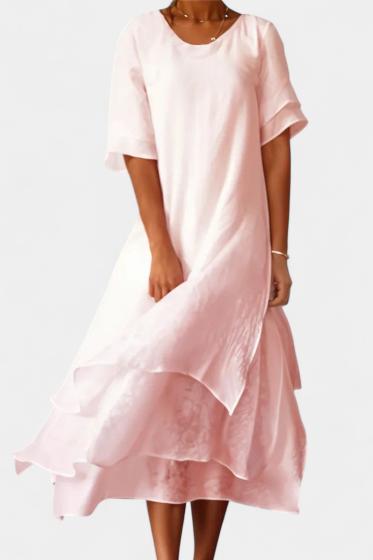 Eloise | Vestido en Capas - Carlos Hernández Madrid