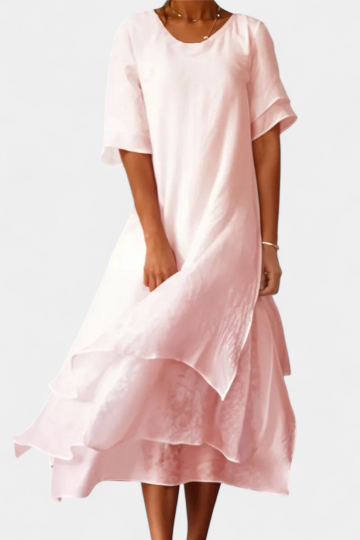 Eloise | Vestido en Capas - Carlos Hernández Madrid