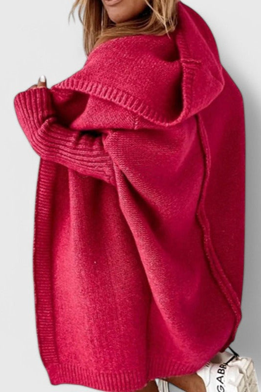 Lovisa Cárdigan de Punto con Capucha Oversized - Carlos Hernández Madrid