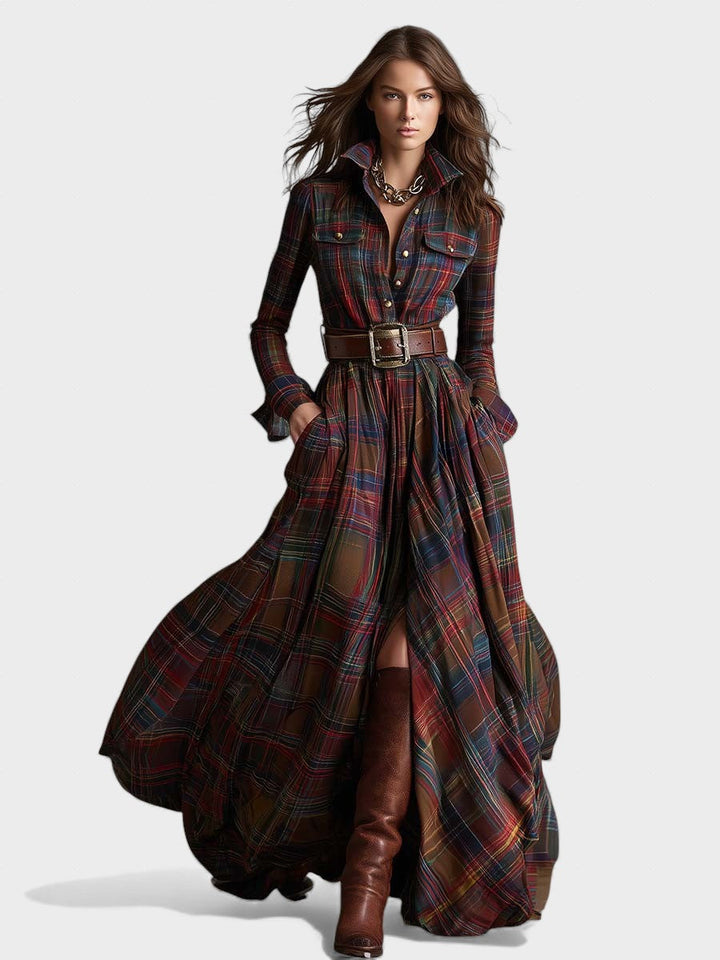 Elena | Camisa Vestido Clásico Elegante - Carlos Hernández Madrid