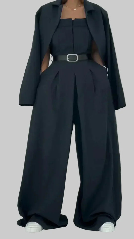 Lidia | Conjunto Chic de Bustier y Chaqueta para Mujeres – Diseño Moderno - Carlos Hernández Madrid