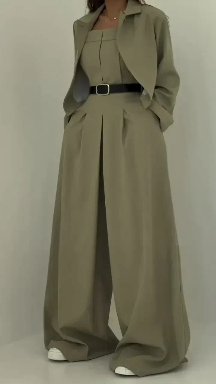 Lidia | Conjunto Chic de Bustier y Chaqueta para Mujeres – Diseño Moderno - Carlos Hernández Madrid