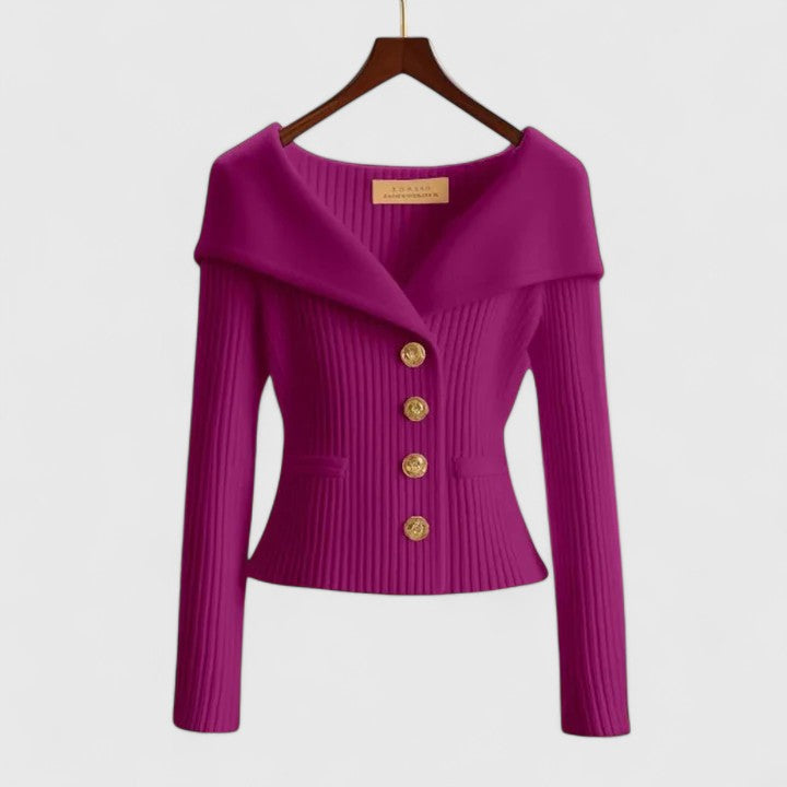 Clarisa | Elegante chaqueta de punto para apariciones con estilo - Carlos Hernández Madrid