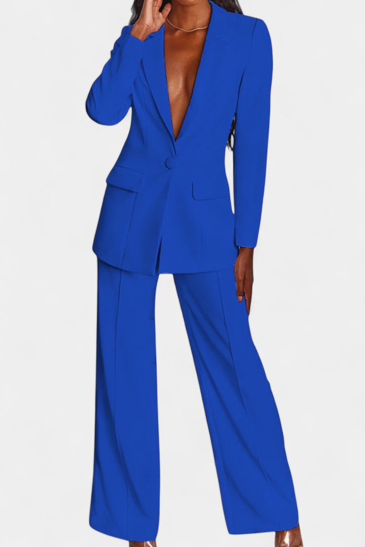 Marnie | Blazer y Pantalones Palazzo a Juego - Carlos Hernández Madrid