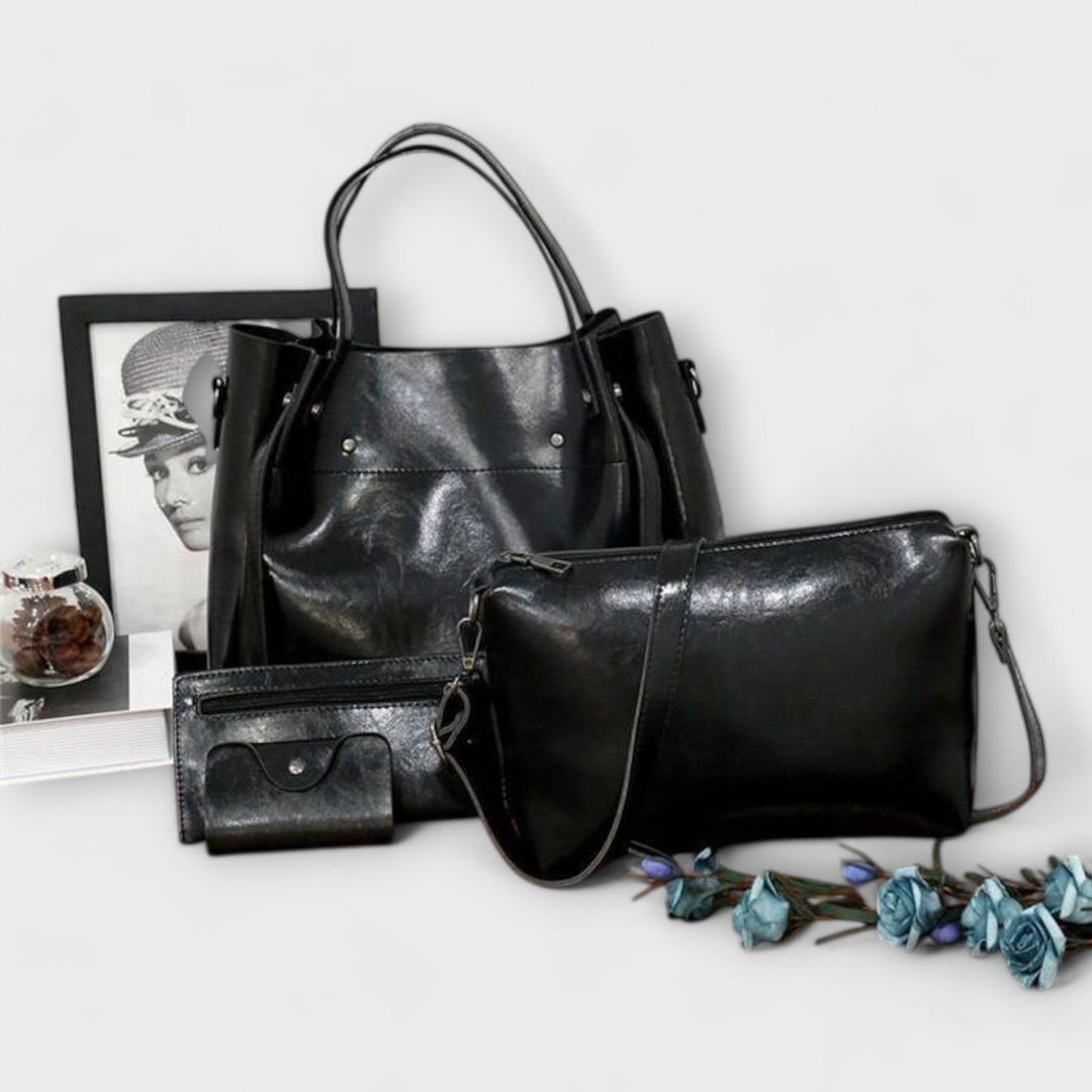 Olivia - Conjunto de 4 Bolsos Vintage
