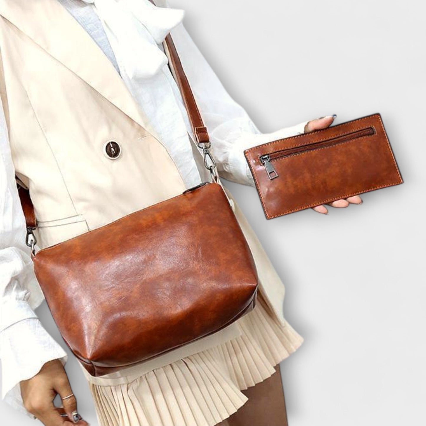 Olivia - Conjunto de 4 Bolsos Vintage
