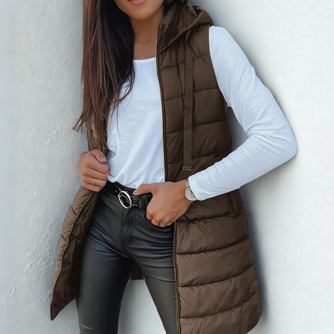 Isabella | Chaleco Puffer Sin Mangas Ligero - Carlos Hernández Madrid