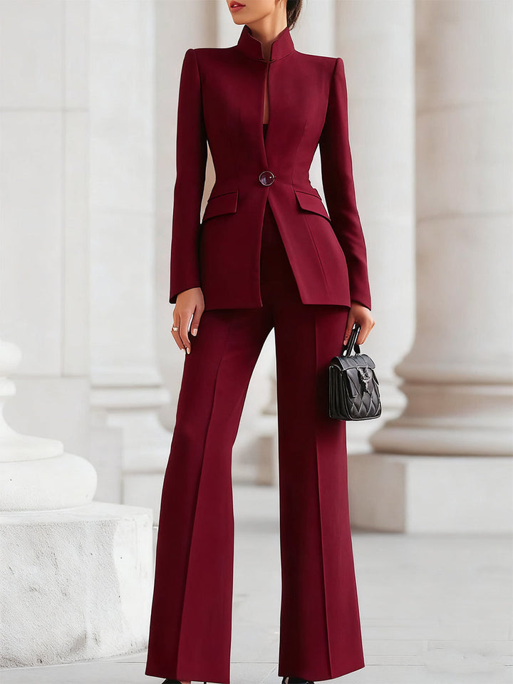 Clara | Conjunto Elegante de Blazer y Pantalones - Carlos Hernández Madrid