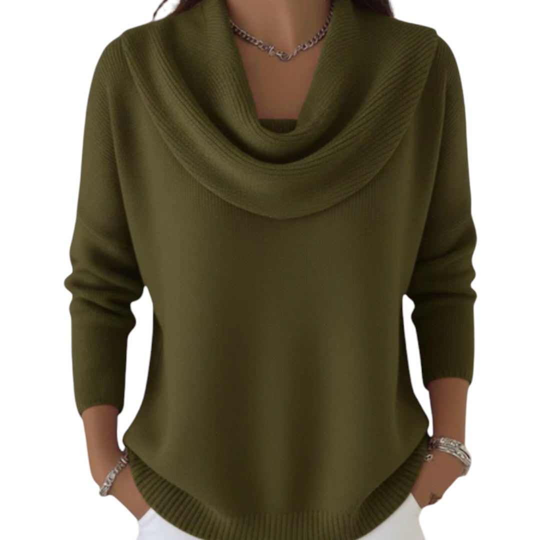 Elisa | Suéter con Collar - Carlos Hernández Madrid