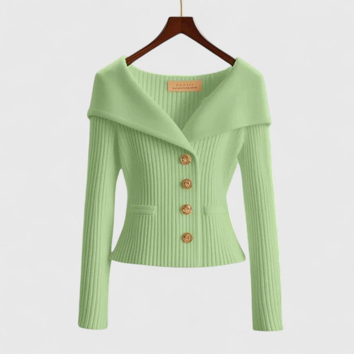 Clarisa | Elegante chaqueta de punto para apariciones con estilo - Carlos Hernández Madrid