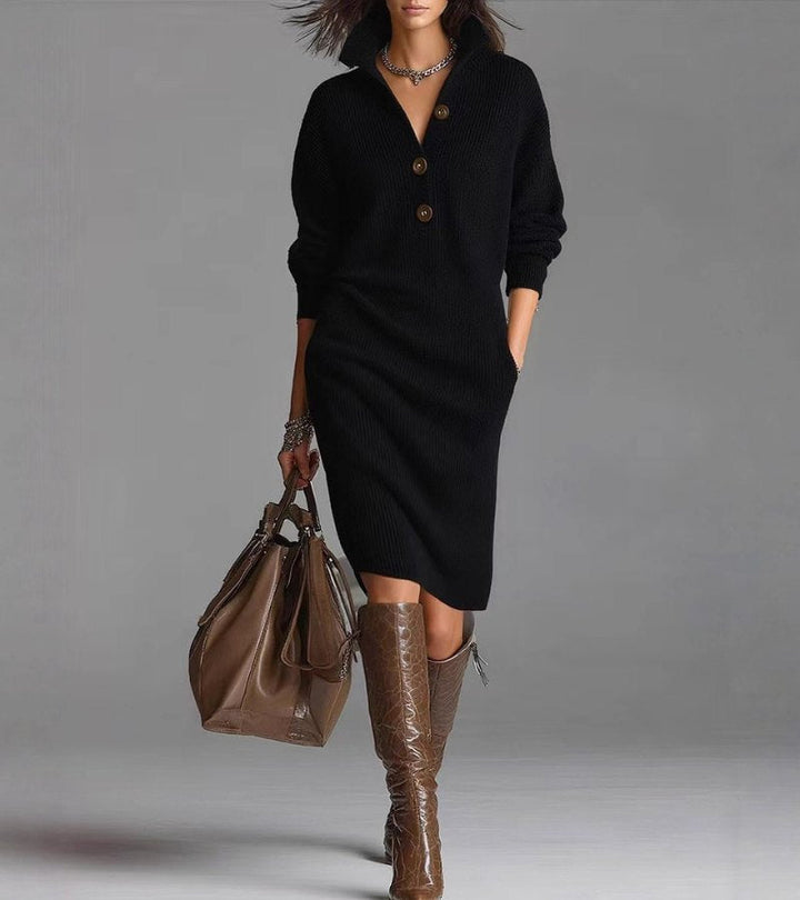 Damaris | Vestido Cálido, Elegante y Cómodo - Carlos Hernández Madrid