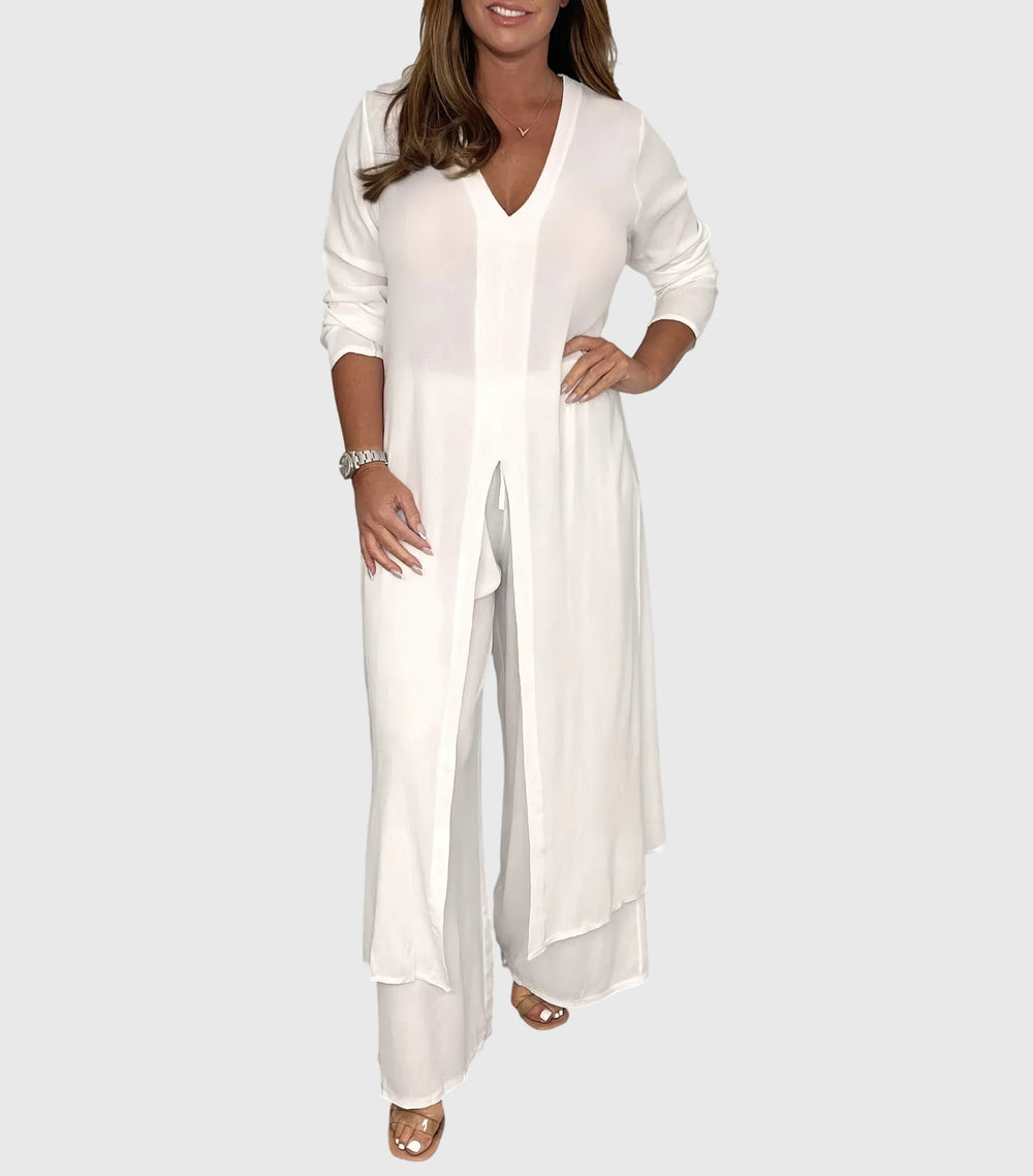 Olivia™ | Elegante Conjunto de Dos Piezas - Carlos Hernández Madrid