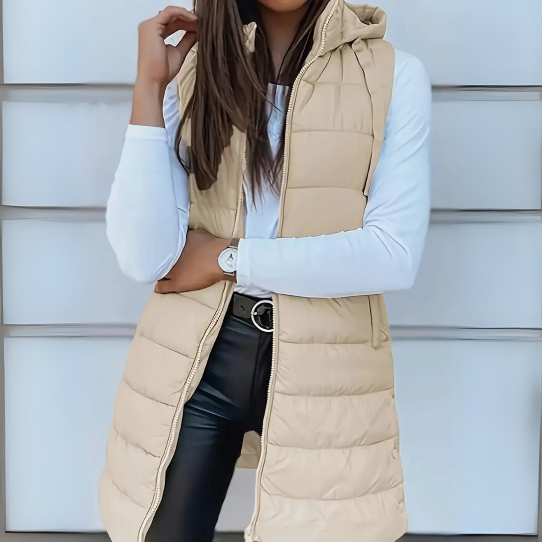 Isabella | Chaleco Puffer Sin Mangas Ligero - Carlos Hernández Madrid