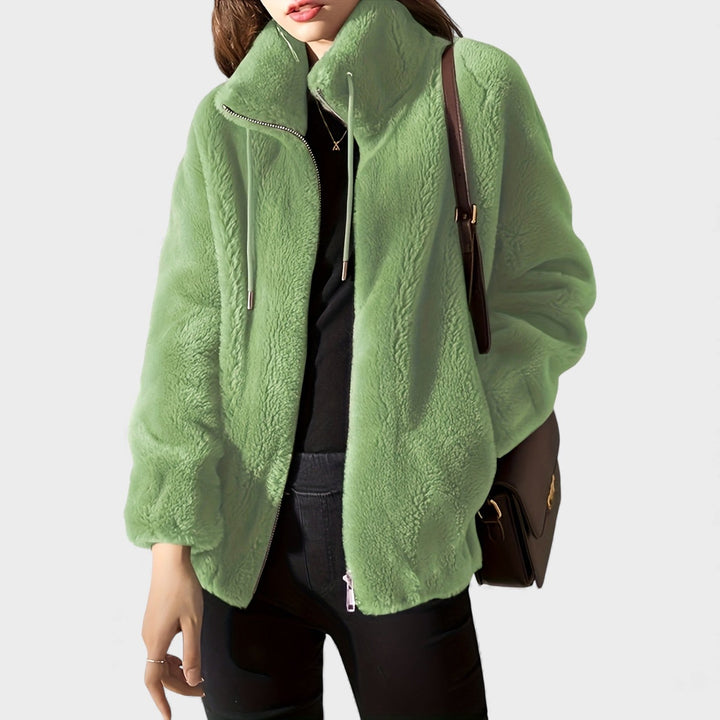 María | Chaqueta con Cremallera Acogedora - Carlos Hernández Madrid