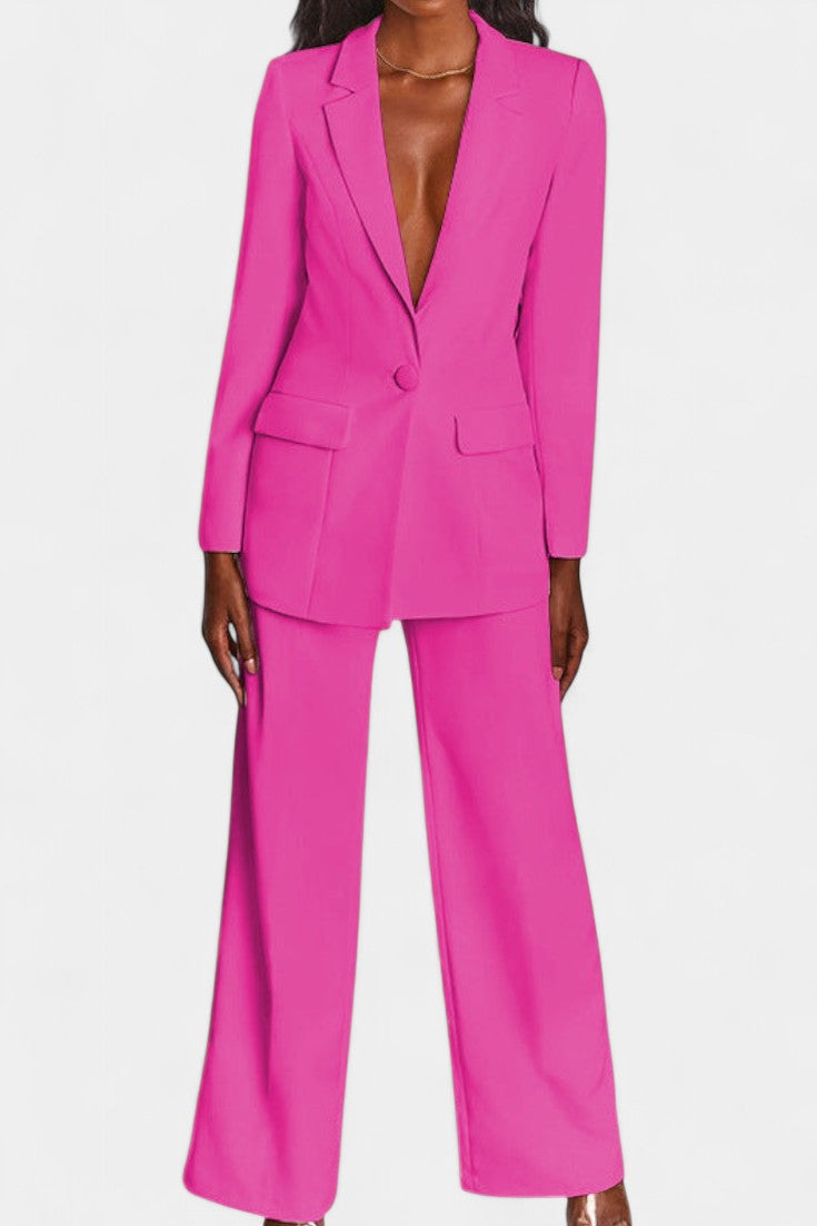 Marnie | Blazer y Pantalones Palazzo a Juego - Carlos Hernández Madrid