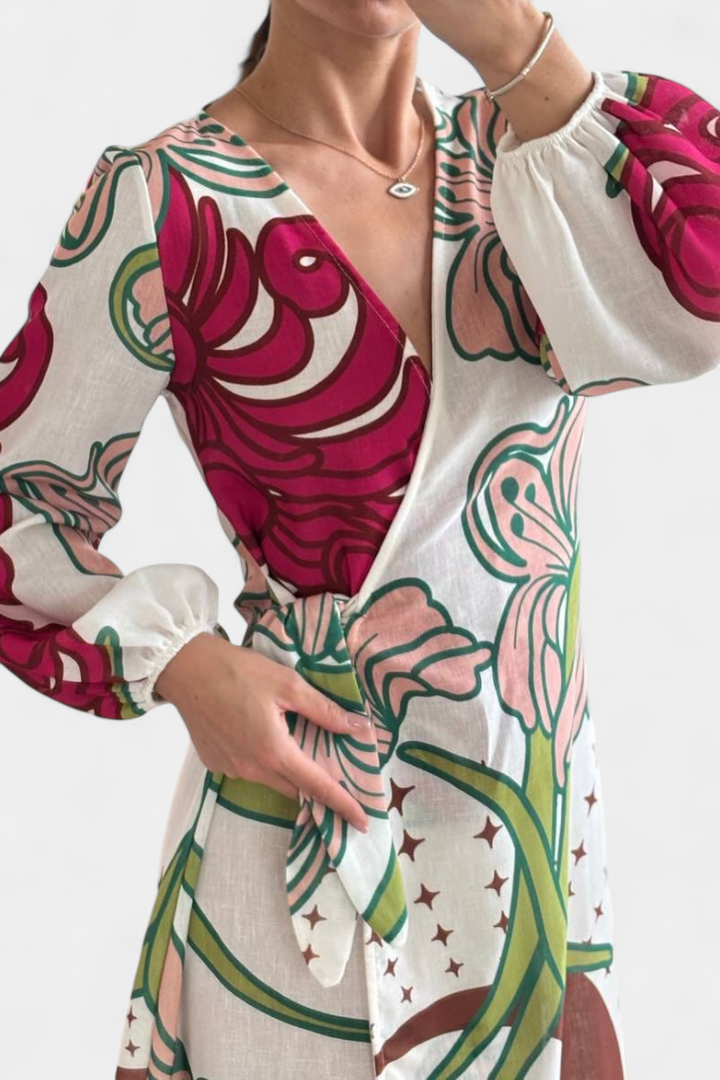Fana | Vestido Floral - Carlos Hernández Madrid