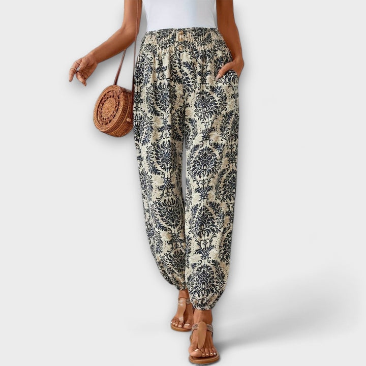 Scarlett - Pantalones de Estilo Étnico