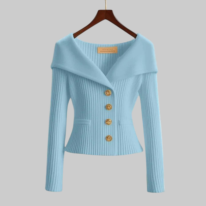 Clarisa | Elegante chaqueta de punto para apariciones con estilo - Carlos Hernández Madrid