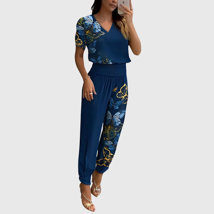 Jennifer™ | Stylish Blouse and Pants Set - Carlos Hernández Madrid