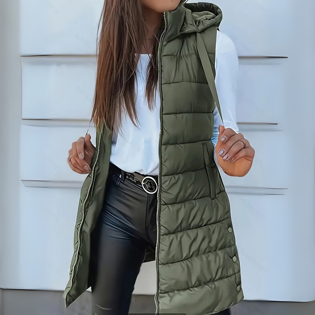 Isabella | Chaleco Puffer Sin Mangas Ligero - Carlos Hernández Madrid