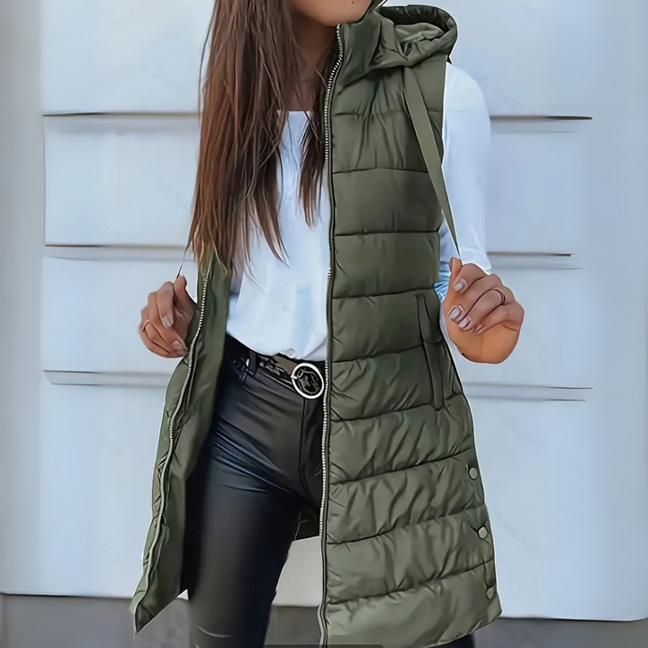 Isabella | Chaleco Puffer Sin Mangas Ligero - Carlos Hernández Madrid