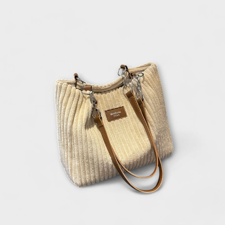 Olivia - Suave Bolsa de Hombro con Cordón