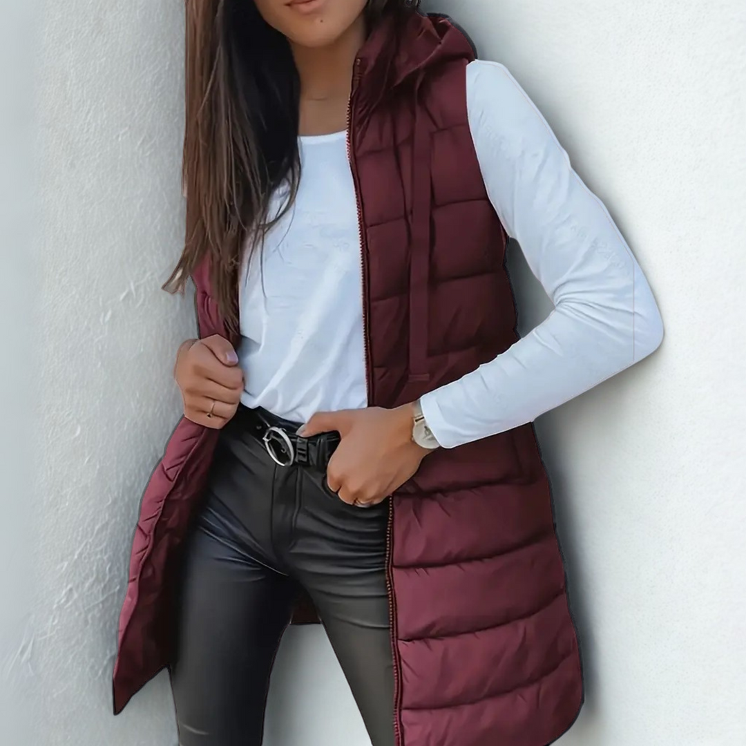 Isabella | Chaleco Puffer Sin Mangas Ligero - Carlos Hernández Madrid