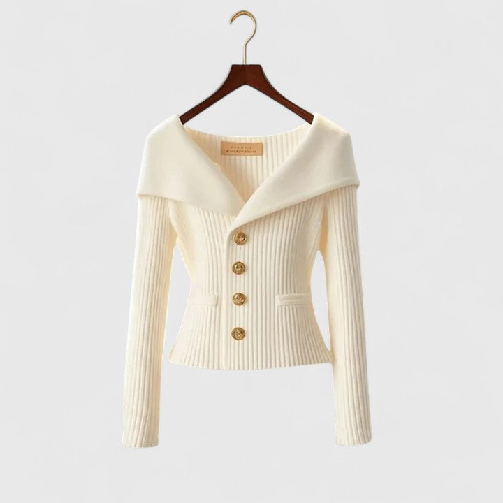 Clarisa | Elegante chaqueta de punto para apariciones con estilo - Carlos Hernández Madrid