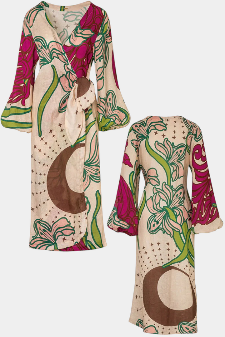 Fana | Vestido Floral - Carlos Hernández Madrid