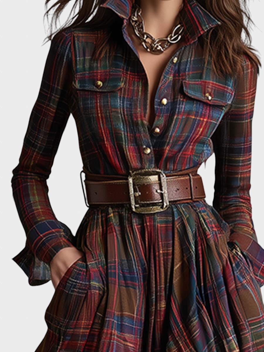 Elena | Camisa Vestido Clásico Elegante - Carlos Hernández Madrid