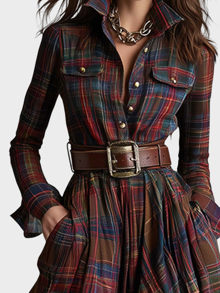 Elena | Camisa Vestido Clásico Elegante - Carlos Hernández Madrid