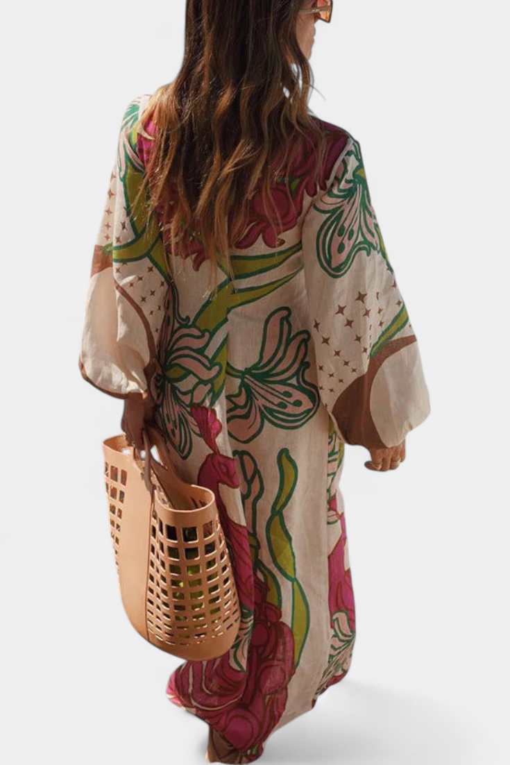 Fana | Vestido Floral - Carlos Hernández Madrid
