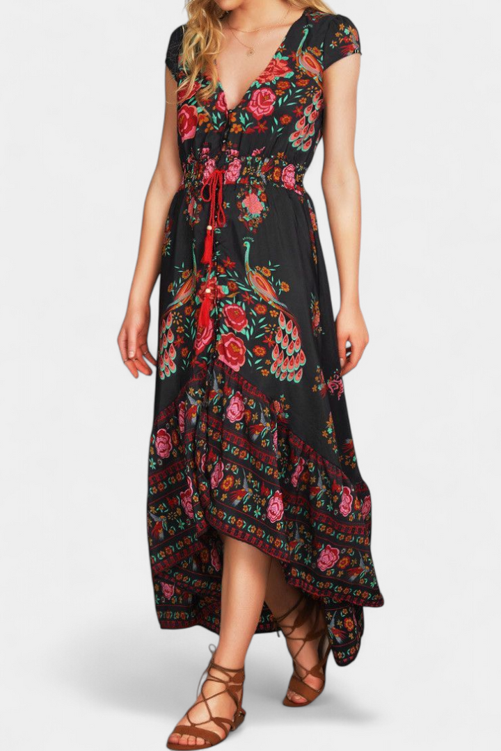 Chiara | Vestido Floral - Carlos Hernández Madrid