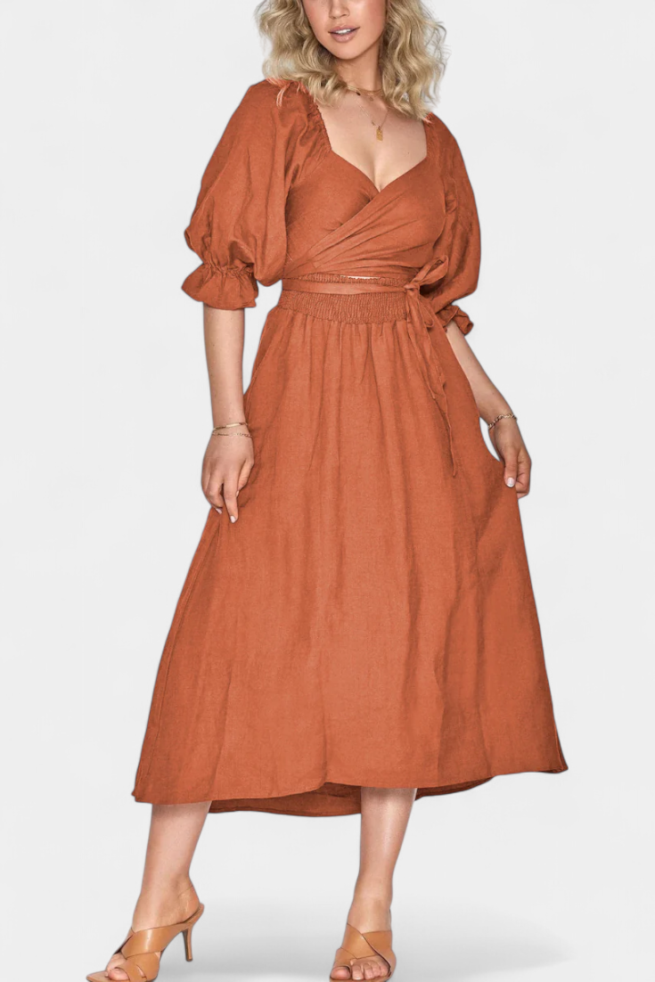 Petra | Vestido 2 niveles - Carlos Hernández Madrid