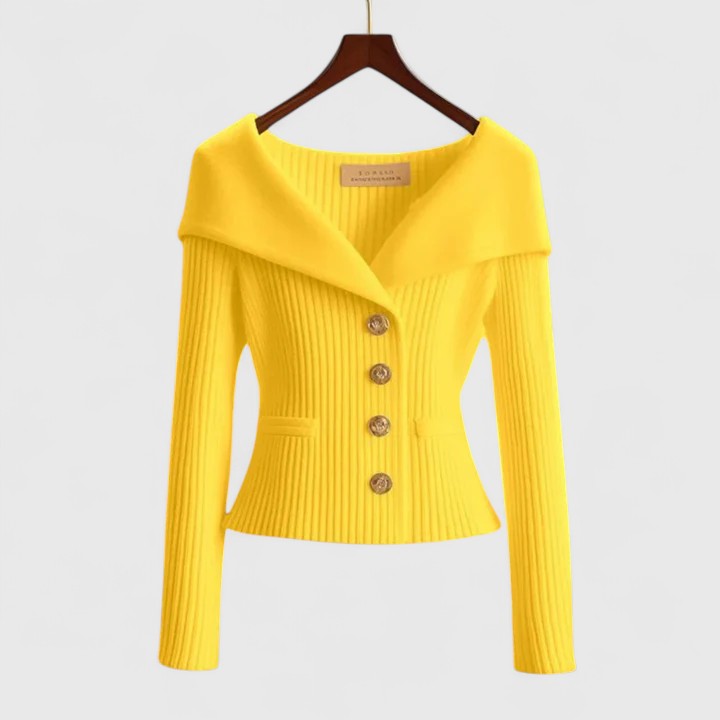 Clarisa | Elegante chaqueta de punto para apariciones con estilo - Carlos Hernández Madrid