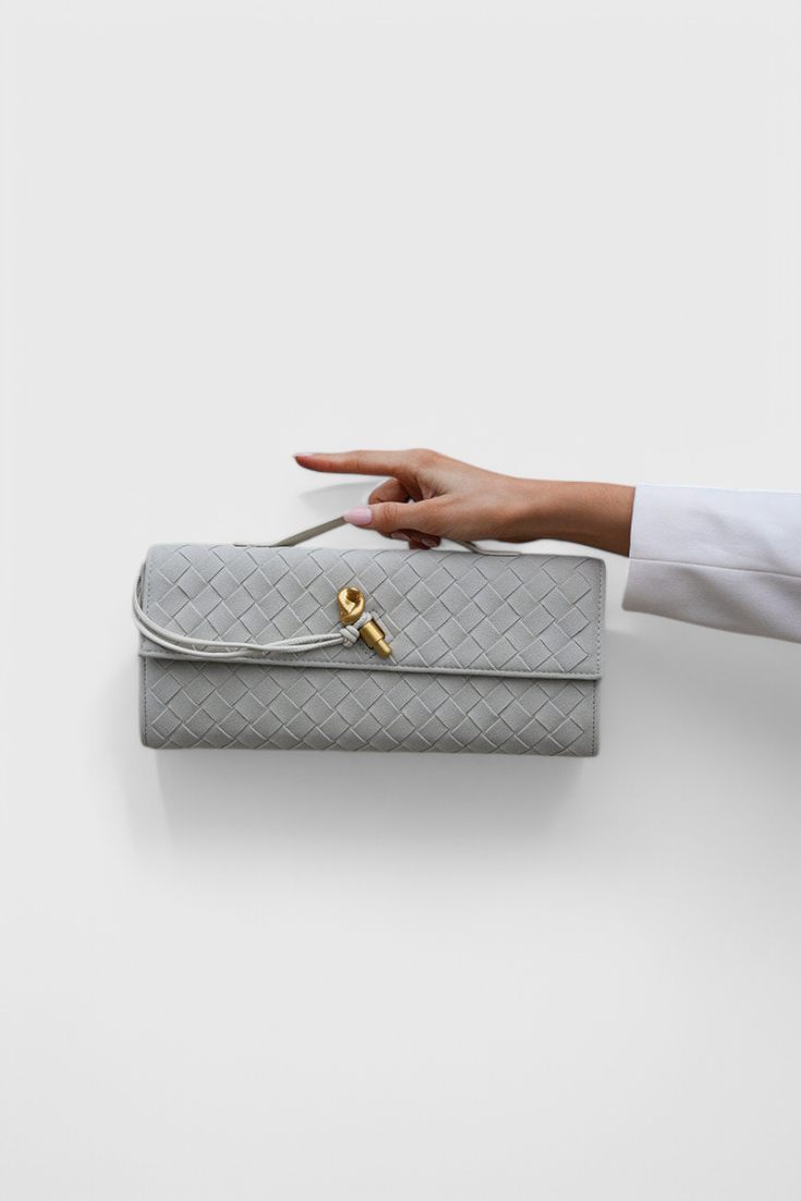 Melanie | Bolso de Hombro Clásico de Ante - Carlos Hernández Madrid