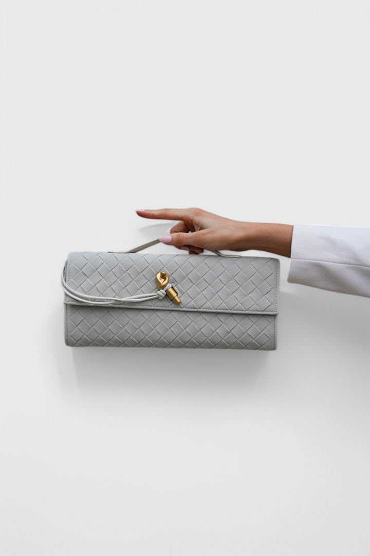 Melanie | Bolso de Hombro Clásico de Ante - Carlos Hernández Madrid