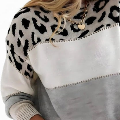 Tasmin | Elegante Suéter de Leopardo - Carlos Hernández Madrid