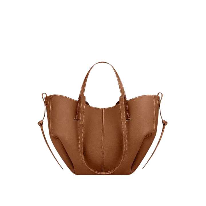 Bolso tote Freja con alas y plisados - Carlos Hernández Madrid