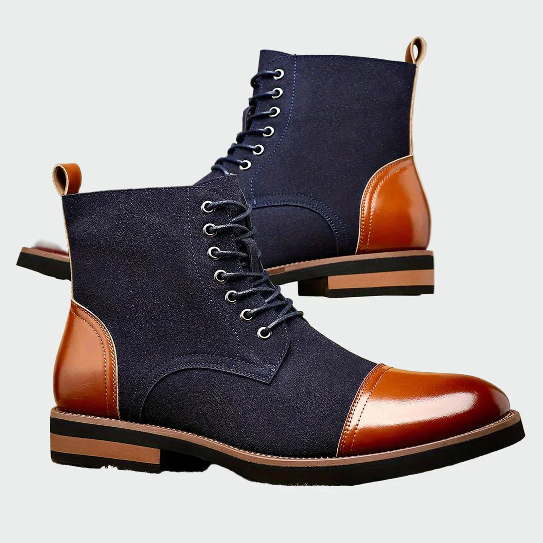 Álvaro | Botines de Cuero Oxford para Hombre Elegantes - Carlos Hernández Madrid