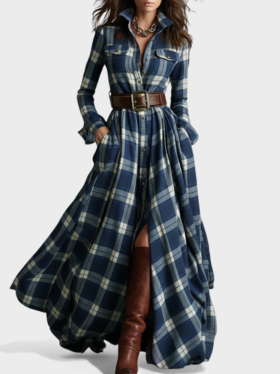 Elena | Camisa Vestido Clásico Elegante - Carlos Hernández Madrid